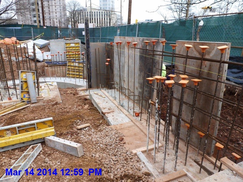 Layout wall at Monumental Stair Facing East (800x600)